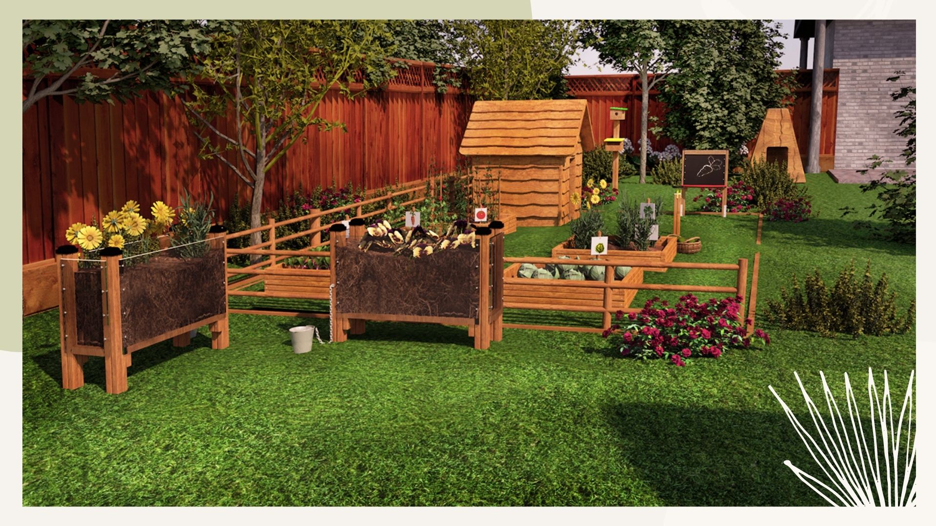 LARS LAJ How to Arrange a Playground in the Garden